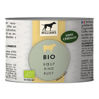 Terrine pour chien à la dinde aliment humide sans céréales Bio 200g