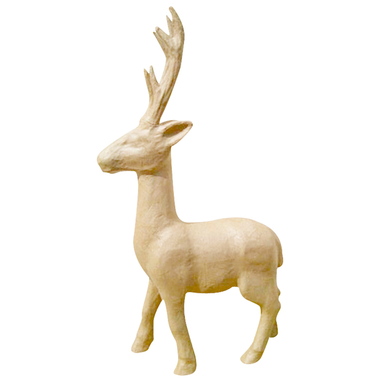 Renne en papier maché H54 cm
