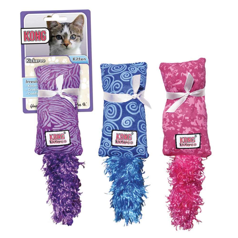Jouet pour chaton KONG Cat Kickeroo Kitten : Assortiment de coloris