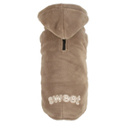 Pull en polyester pour chien Sweet taupe - Taille 25 XS
