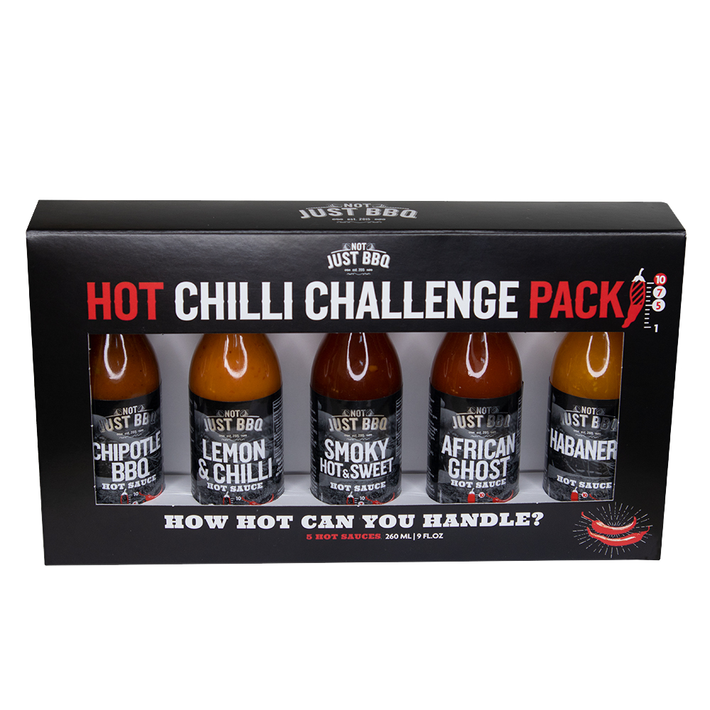Coffret "Hot Chilli Challenge" - 5 sauces piquantes