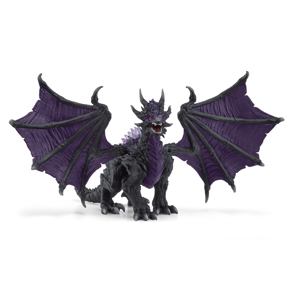 Figurine dragon des ténèbres en plastique