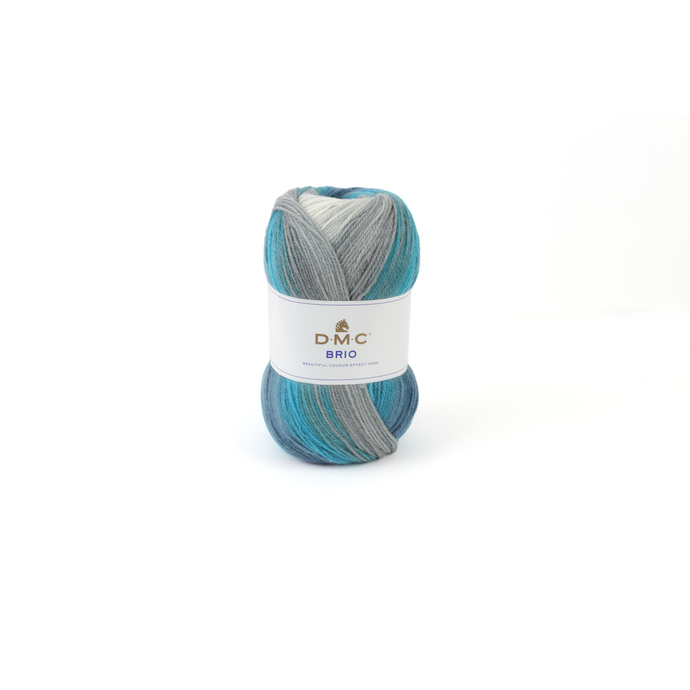 Pelote DMC Brio en laine et acrylique coloris mixte 424 - 100 g