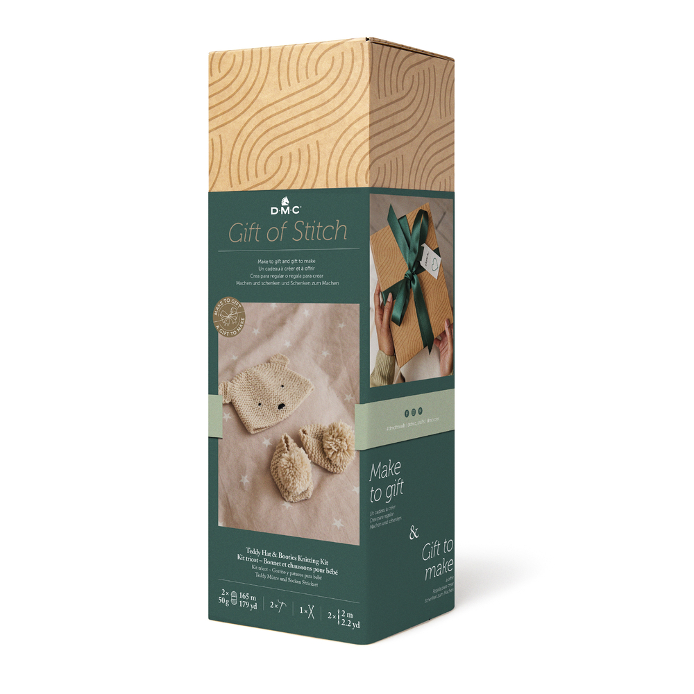 Kit tricot : bonnet chaussette