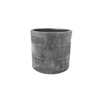 Pot Inca anthracite D35 H32 cm