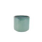 Pot Carmen bleu océan en céramique D24 H23 cm