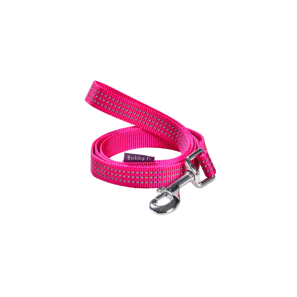 Laisse pour chien, Safe 10 fushia - 108cm
