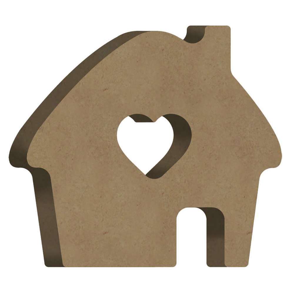 Décor noël en bois à customiser : petite maison