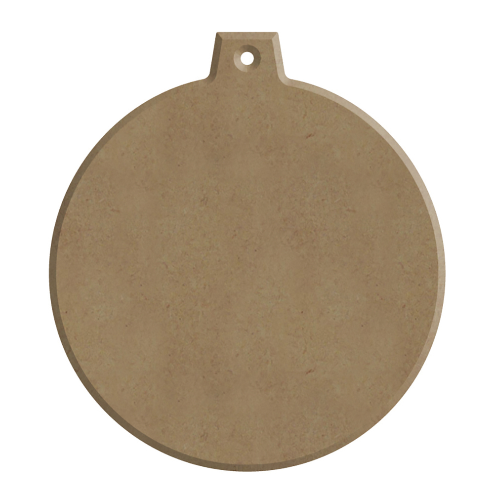 Décor noël en bois à customiser : boule 