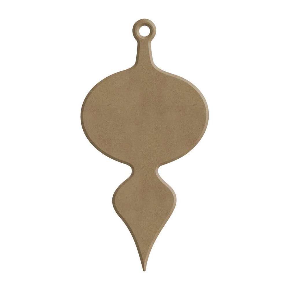 Décor noël en bois à customiser : pampille