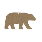 Décor Noël en bois à customiser : ours