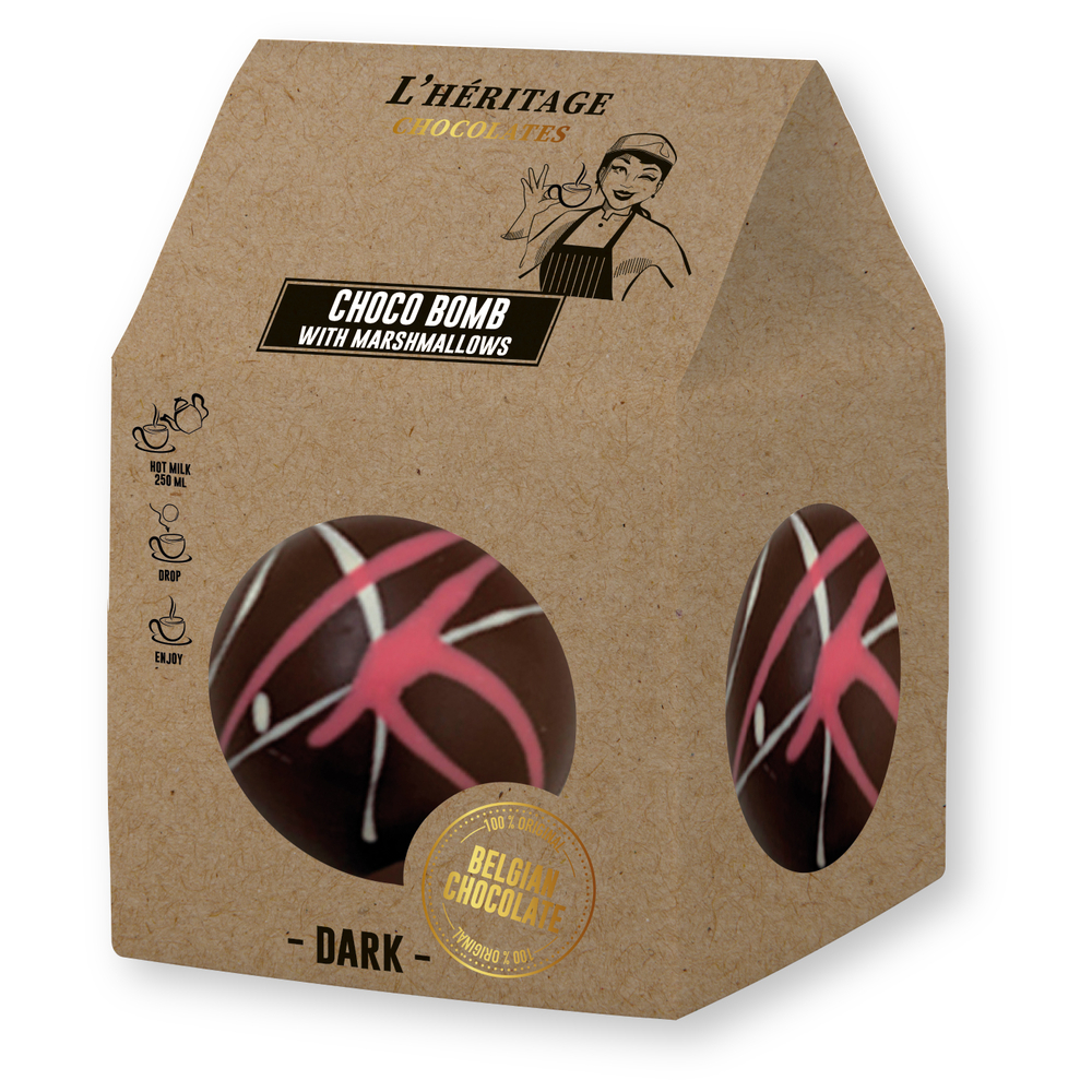 Choco Bomb - chocolat noir 45g