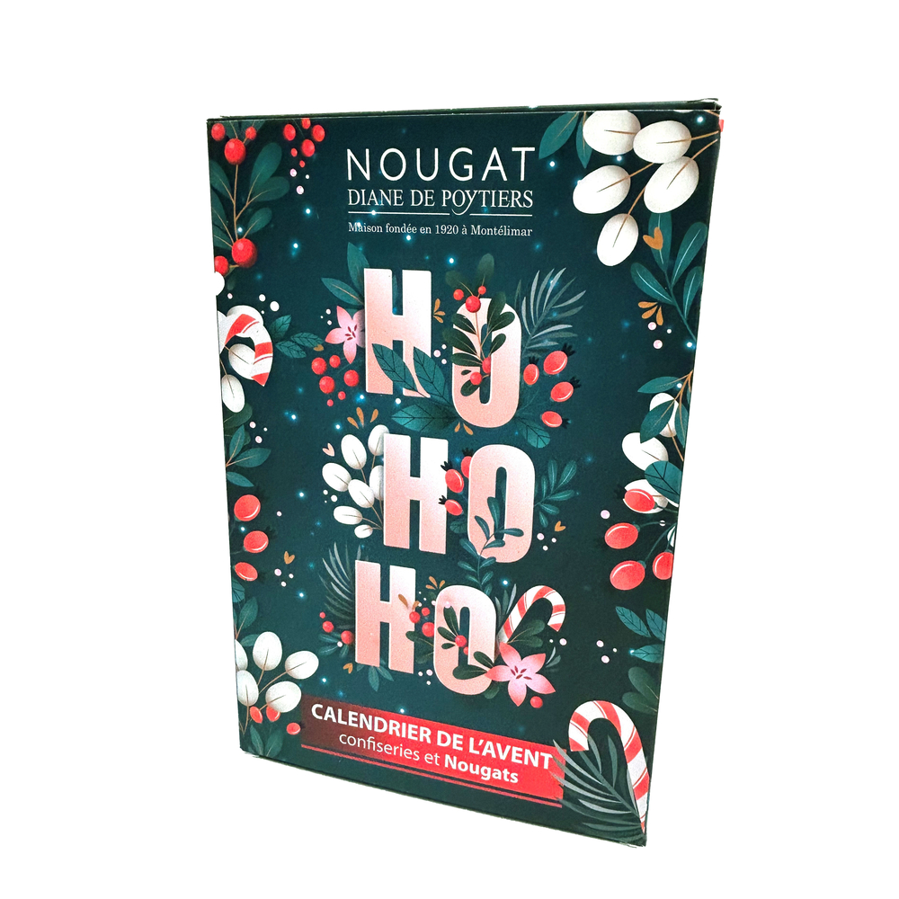 Calendrier avent nougat Ho ho ho
