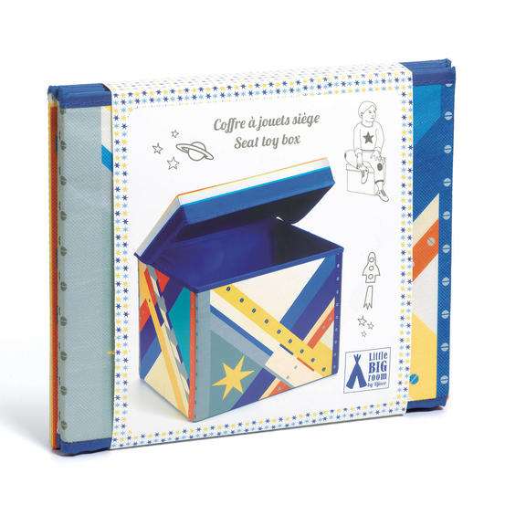 COFFRE A JOUETS FUSEE-(1043600)