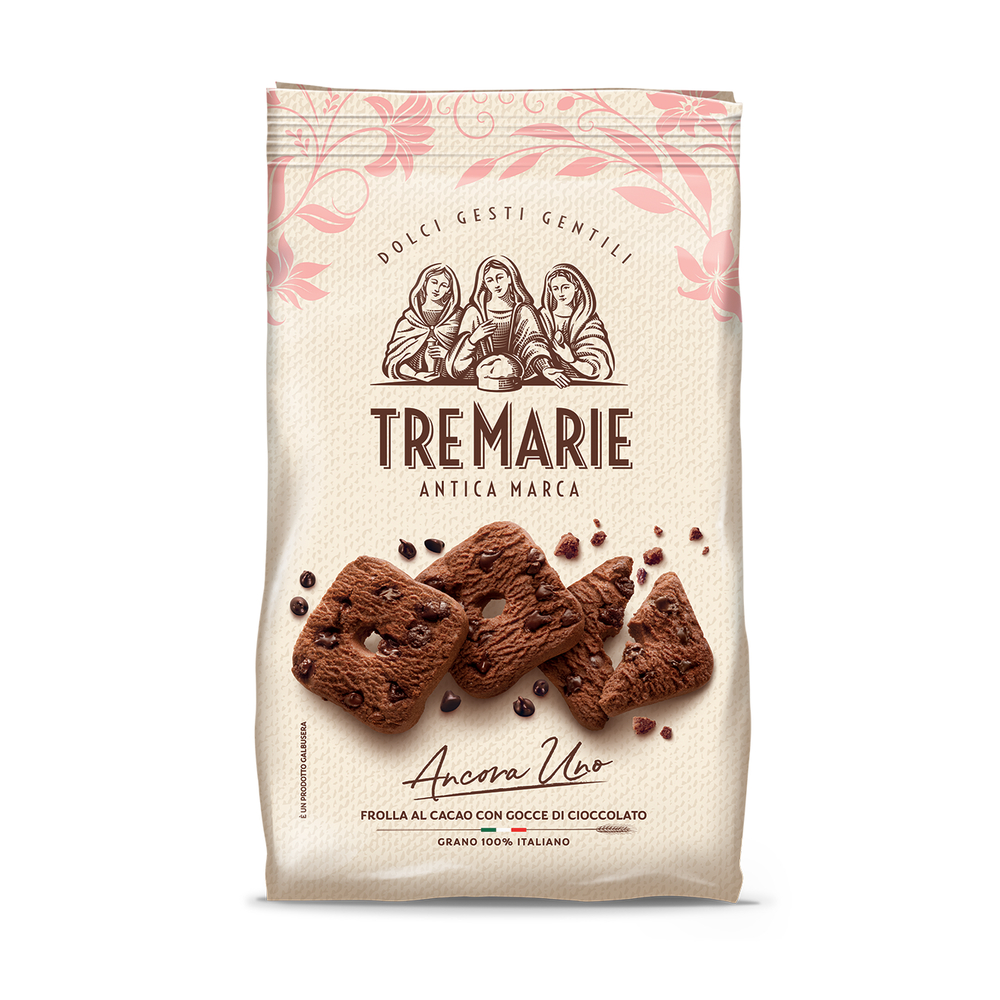 Biscuits au cacao et aux pépites de chocolat, Ancora Uno 315g