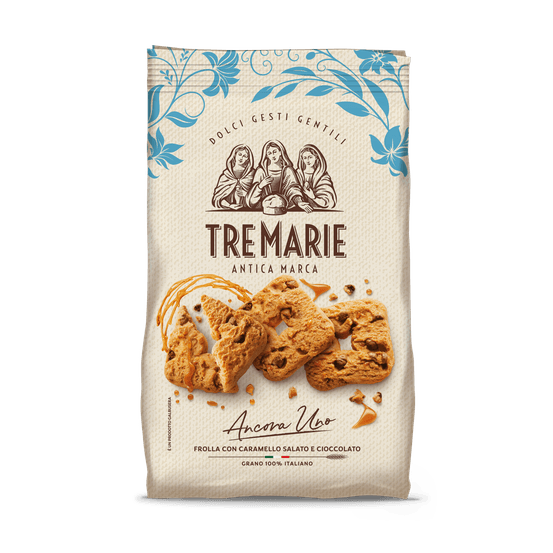 Biscuits 'Ancora Uno' au caramel et aux pépites de chocolat - 315g