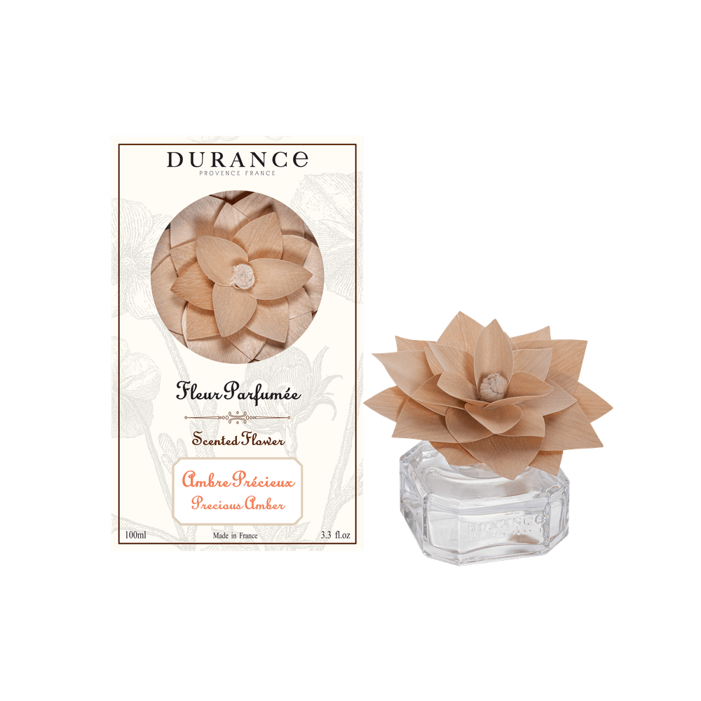 Fleur parfumée - Ambre précieux en bois 100 ml