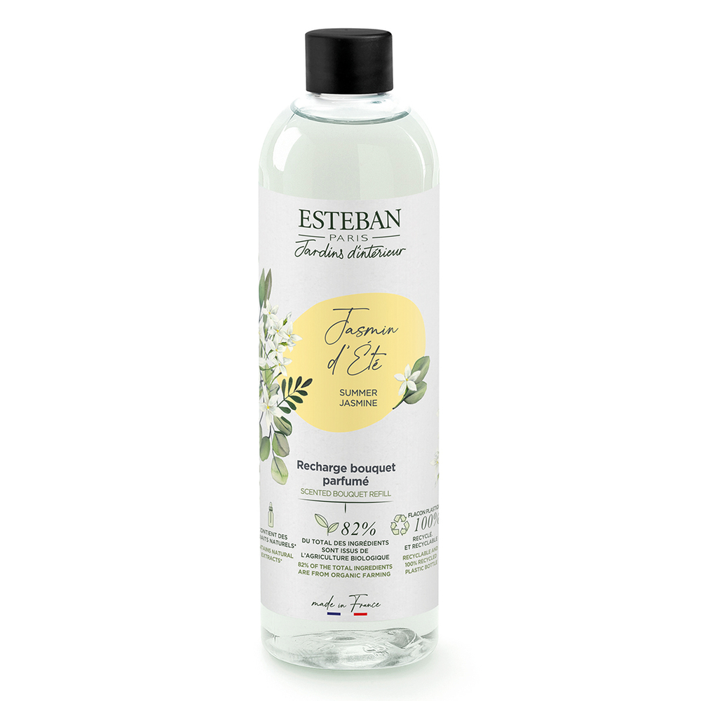 Recharge pour bouquet parfumé Jasmin d'été - flacon de 250 ml