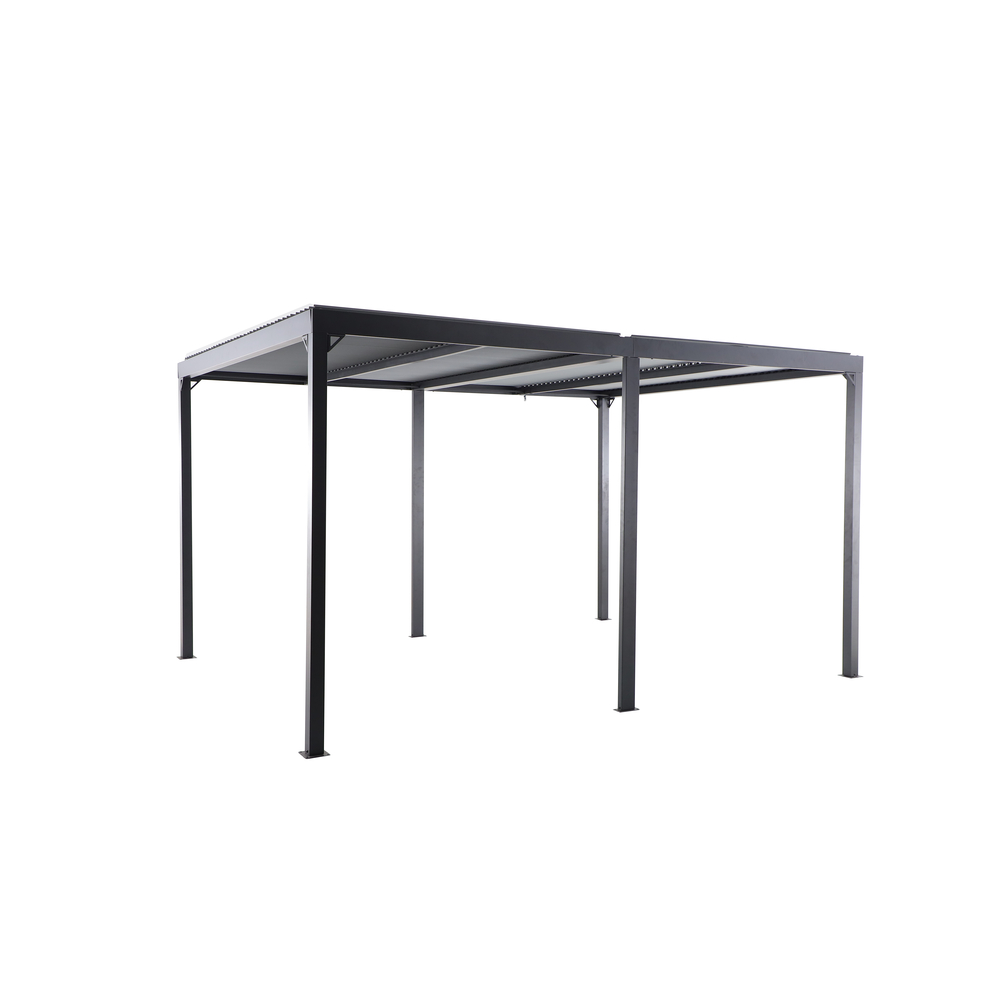 Tonnelle avec lames orientables Kiro - 3x4 m