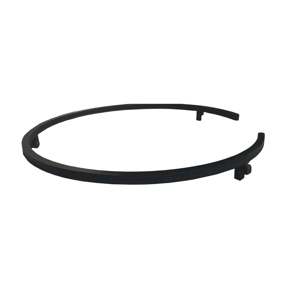Rebord pour grille de cuisson en acier noir - D.47 cm