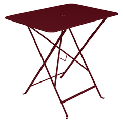 Table Bistro  77x57 cm Cerise noire