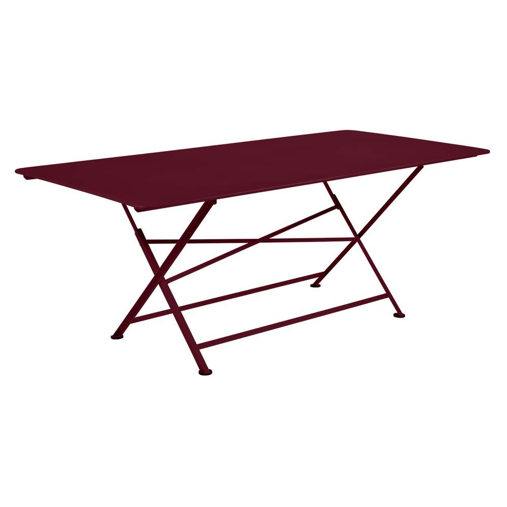 Table Cargo 190x90 cm cerise noire