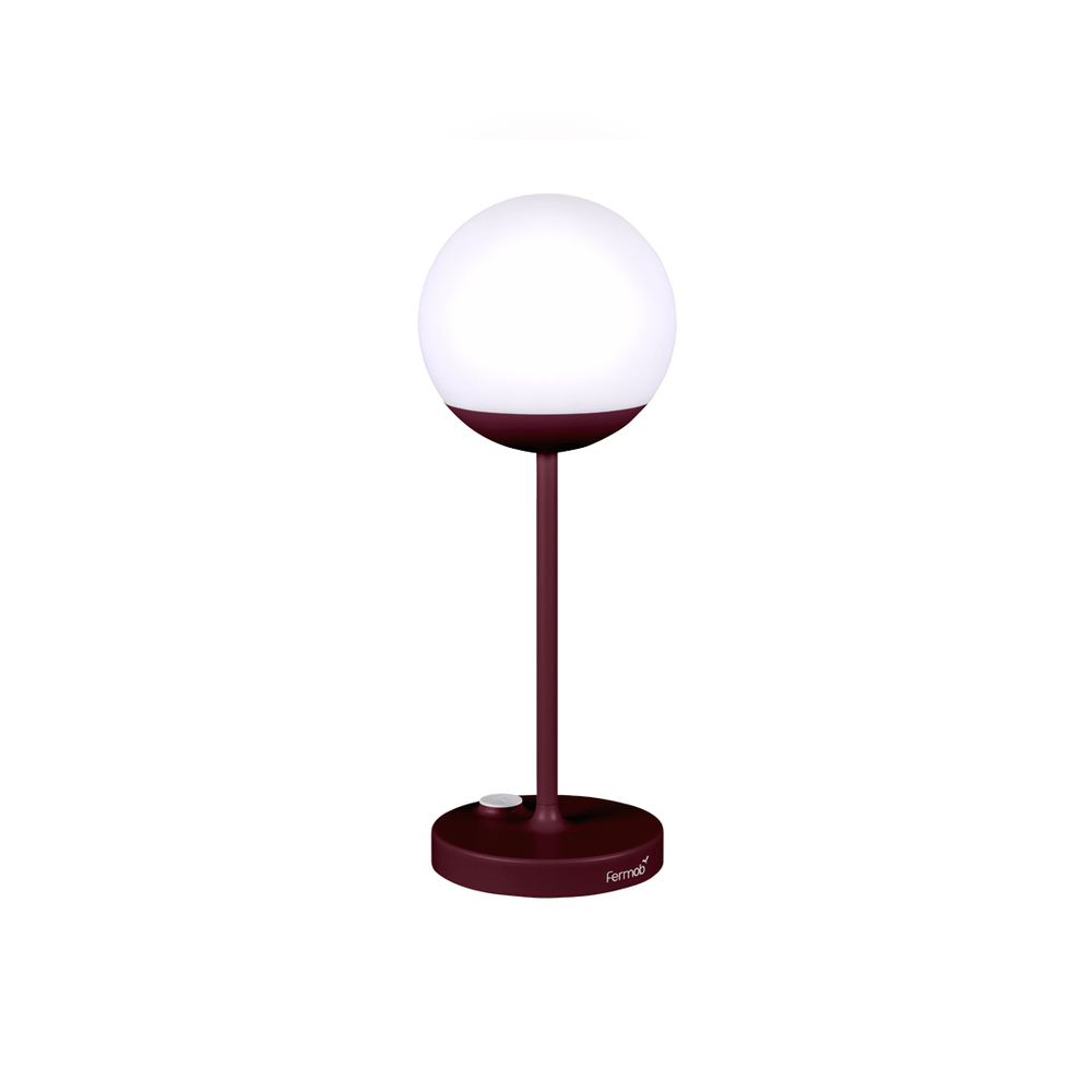 lampe Mooon! H41 cerise noire