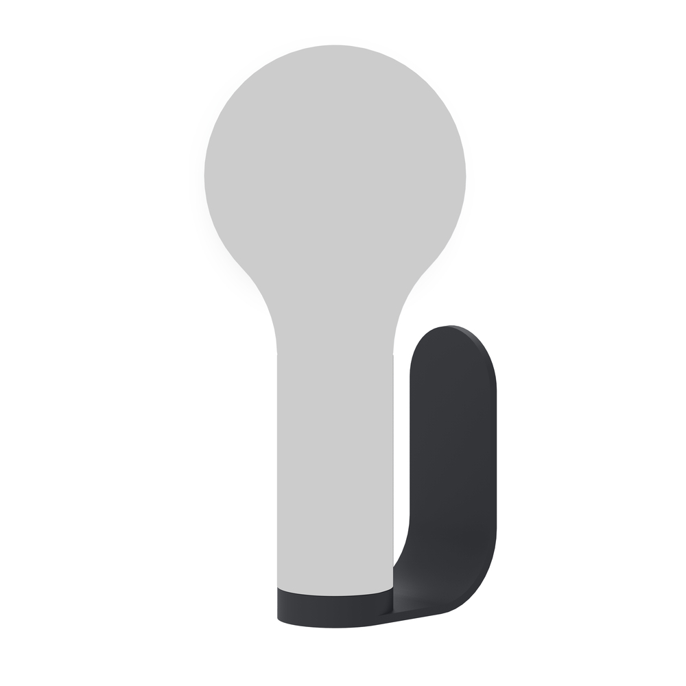 Support applique murale Aplô carbone