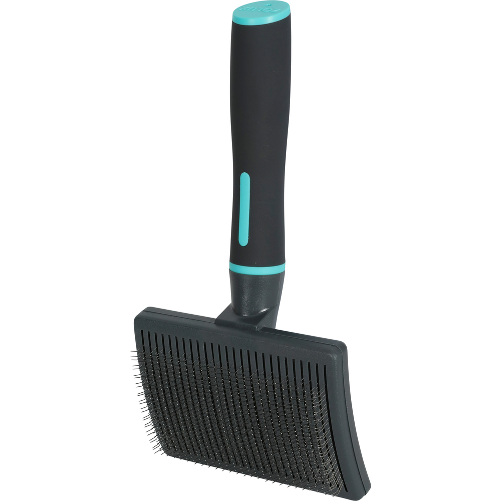 Brosse Anah slicker rétractable pour chien L