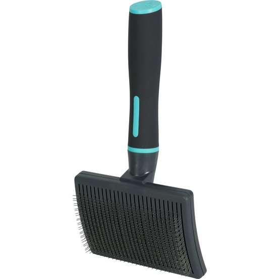 Brosse Anah slicker rétractable pour chien L
