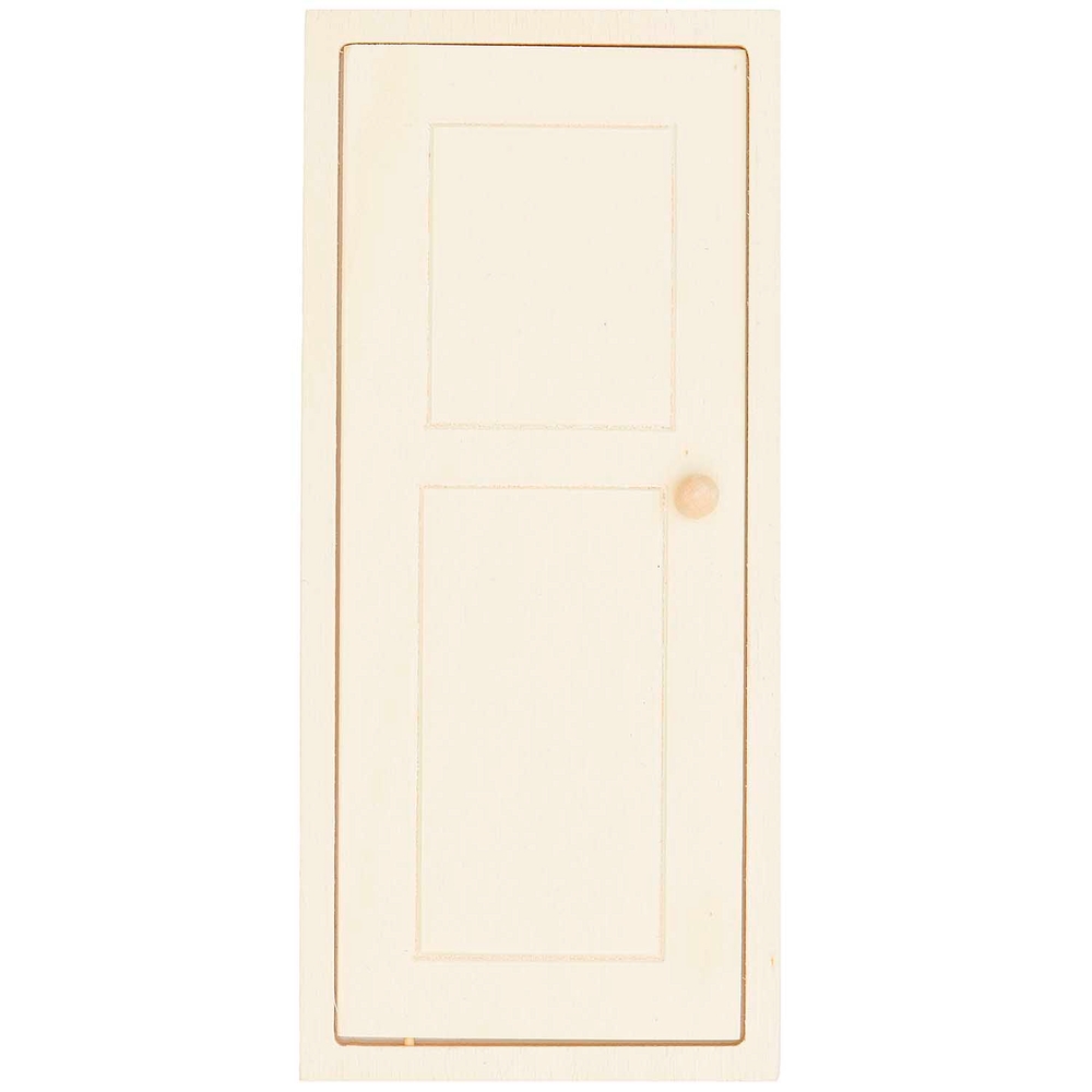 Porte en bois d'ornement pour décoration d'intérieur