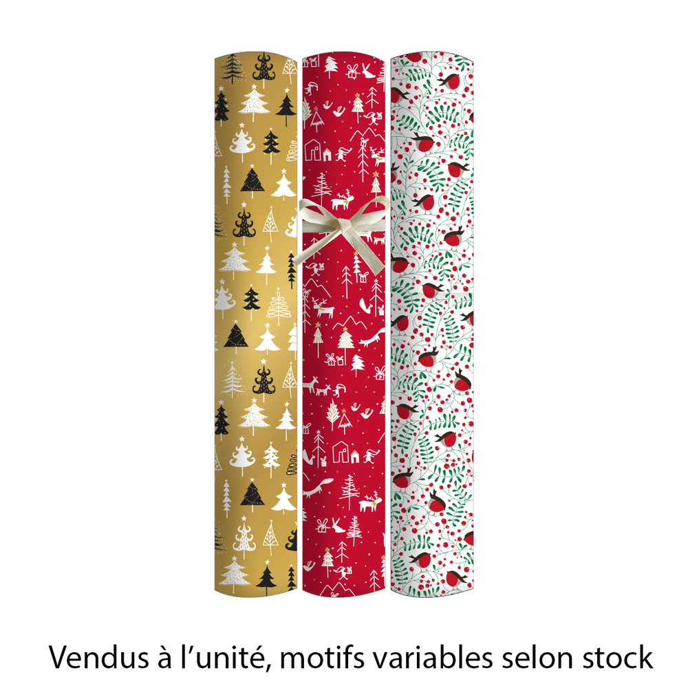Rouleau papier cadeau Longo - 8m