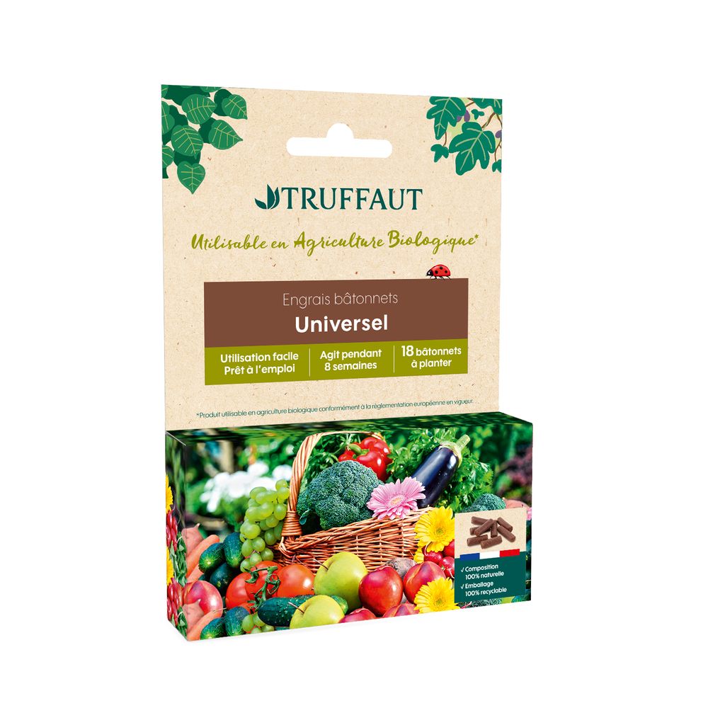 Engrais en bâtonnets Universel - 18 pièces