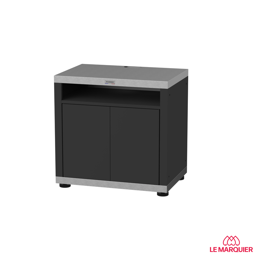 Meuble cuisson avec tablette 80*55 cm Duo