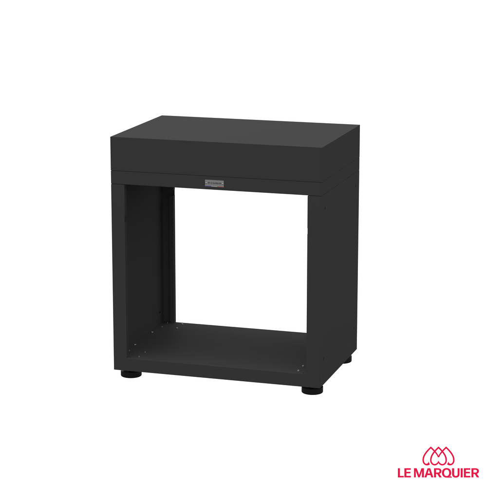 Meuble ouvert 80*55 cm Noir