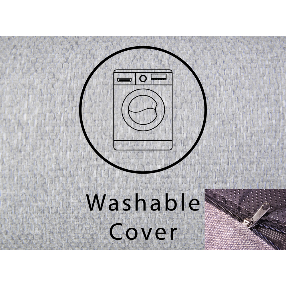 Housse de coussin Snug silver spoon pour chien 120x95 cm