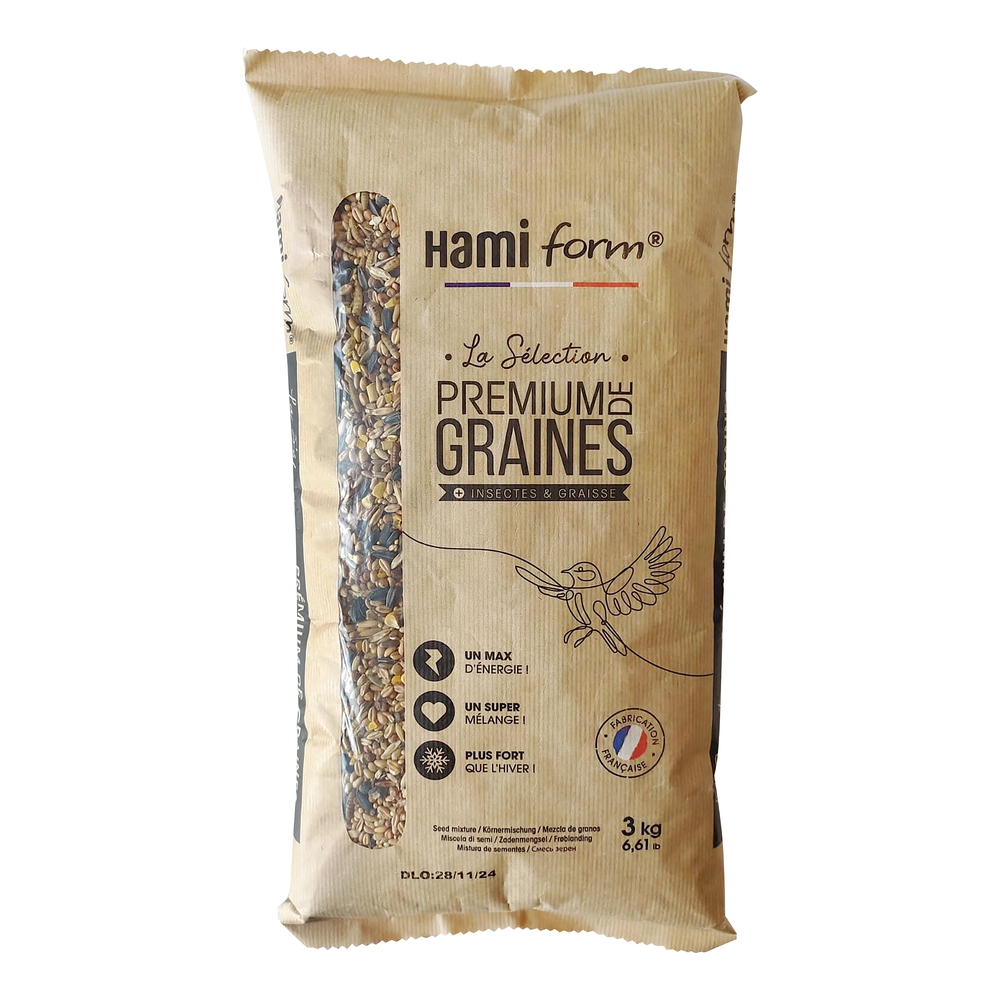 Mélange de graines Energie pour oiseaux du cie 3 kg