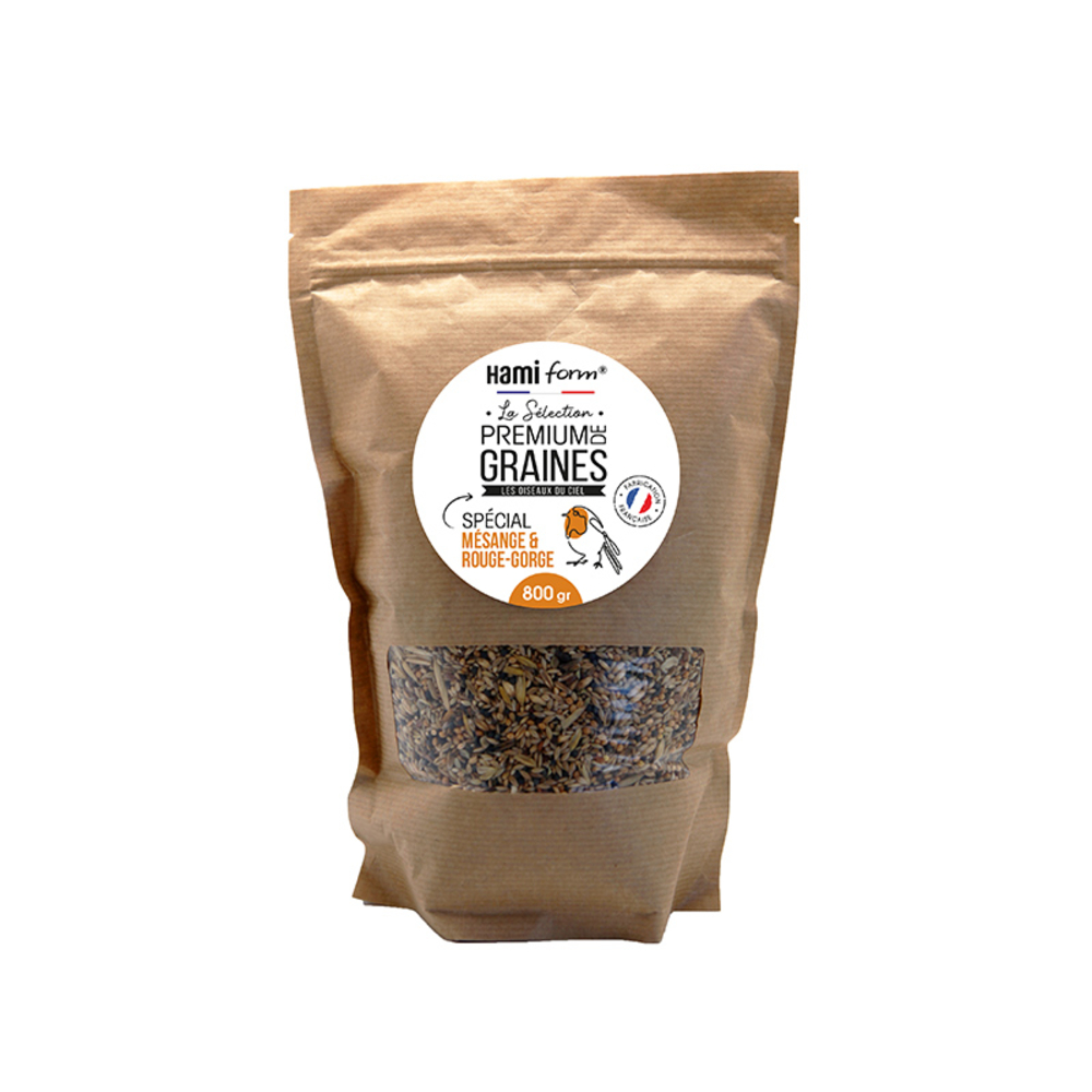 Repas pour rouge gorge/mésange 800 gr