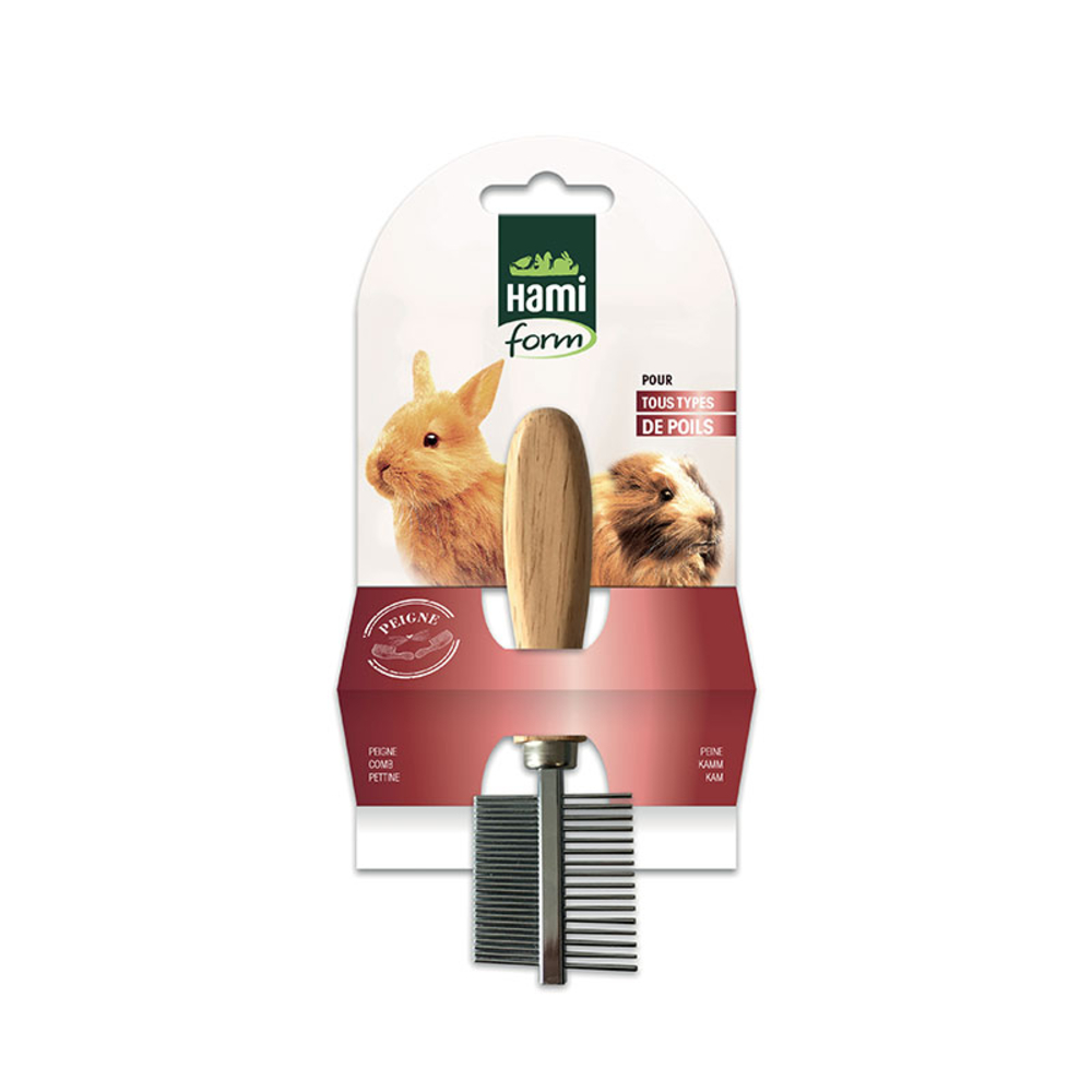 Peigne double pour rongeurs