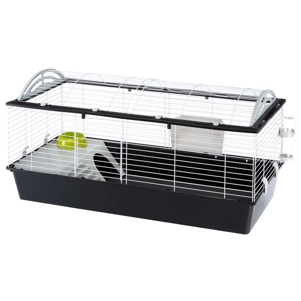 Cage Casita 120 équipée pour lapin L. 119 l. 58 H. 60cm
