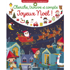 Livre éducatif pour enfant Cherche, trouve et compte Noël