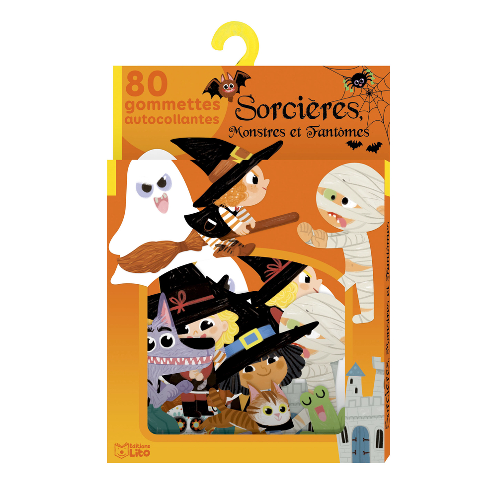80 Gommettes d'Halloween 