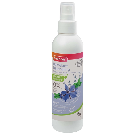 Spray Démêlant bio pour chien 200 ml