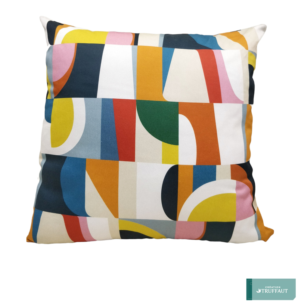 Coussin Imprimé IGGY Bleu - 45x45 cm