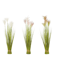 Plante artificielle : botte d'herbe -3 modèles différents - H.70