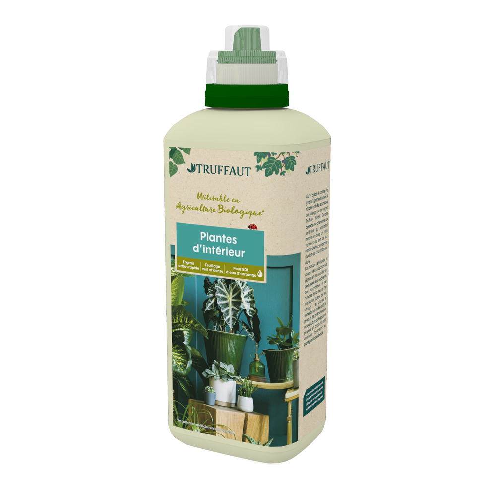 Engrais liquide Truffaut plantes d’intérieur 800 ml