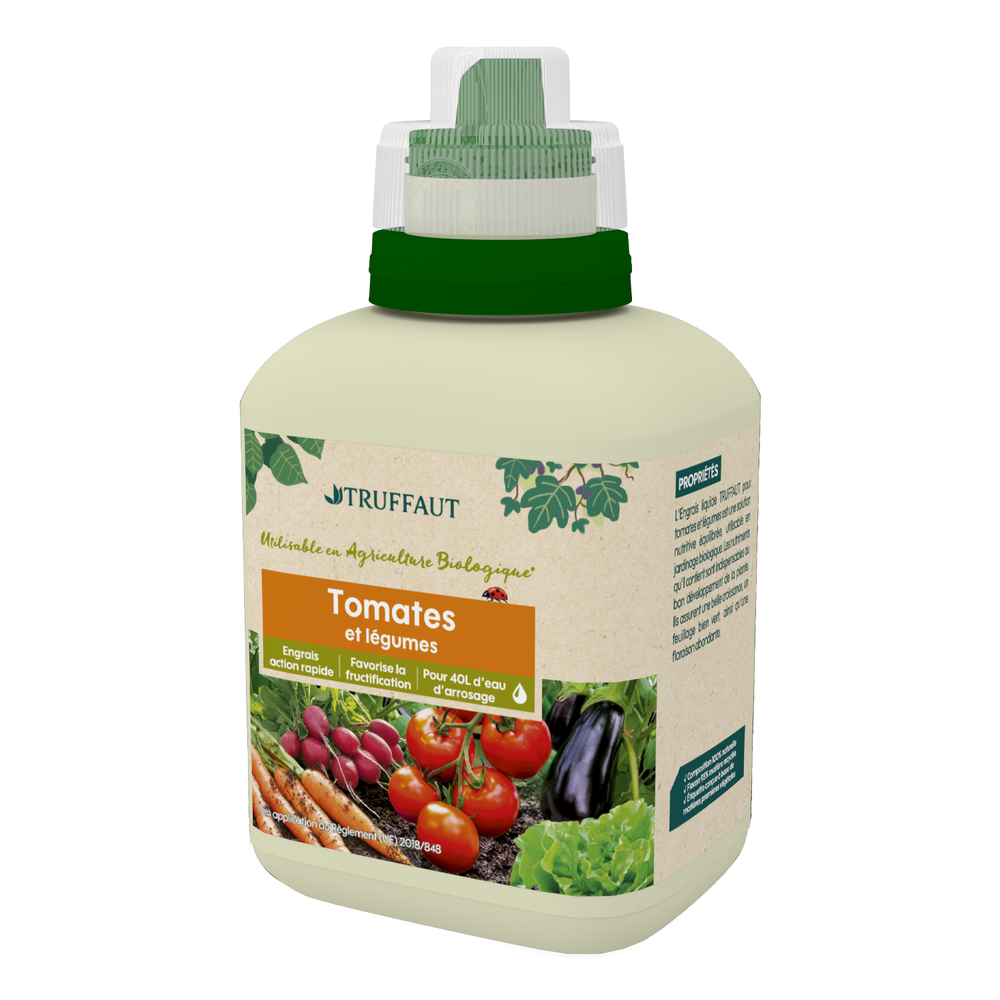 Engrais liquide Truffaut tomates et légumes 400 ml