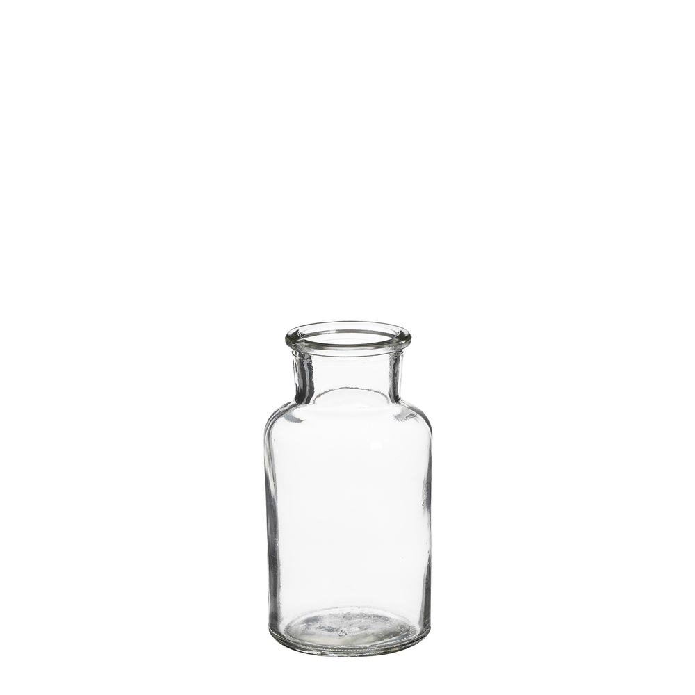 Bouteille Skipp en verre - H.12,5xD.7cm