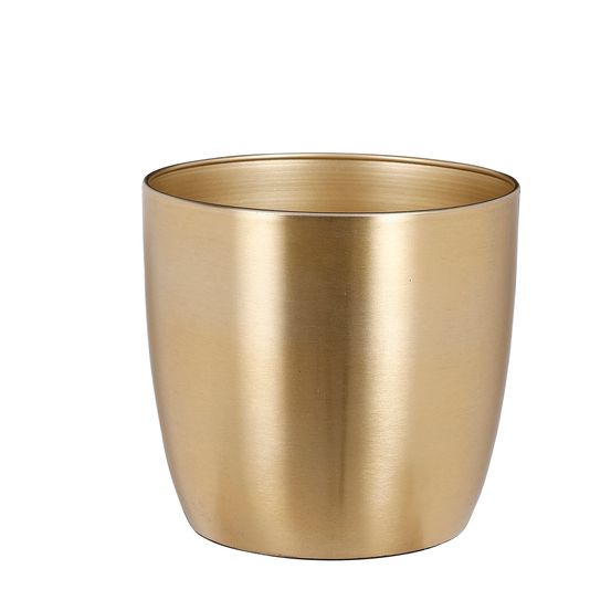Cache-pot Alano or H.15 x 16 cm
