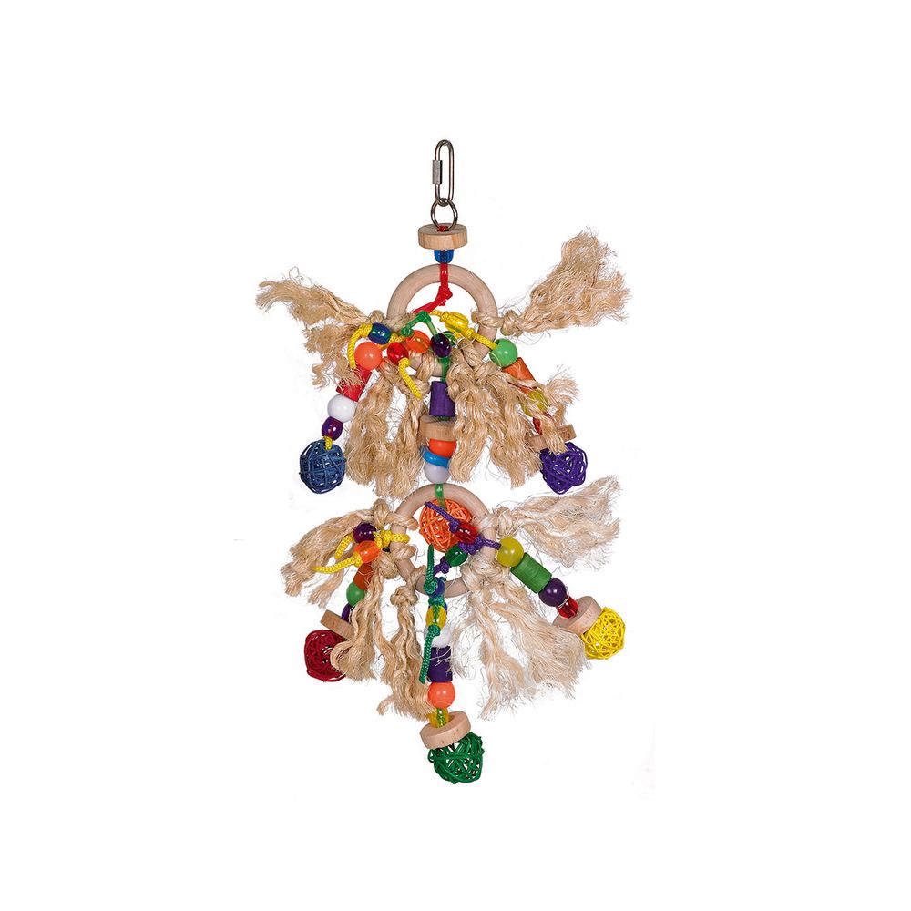 Jouet oiseau Fire Rings 35cm
